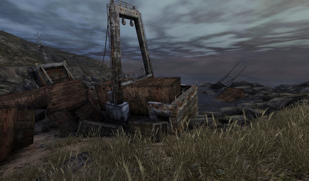 Порт в игре Dear Esther