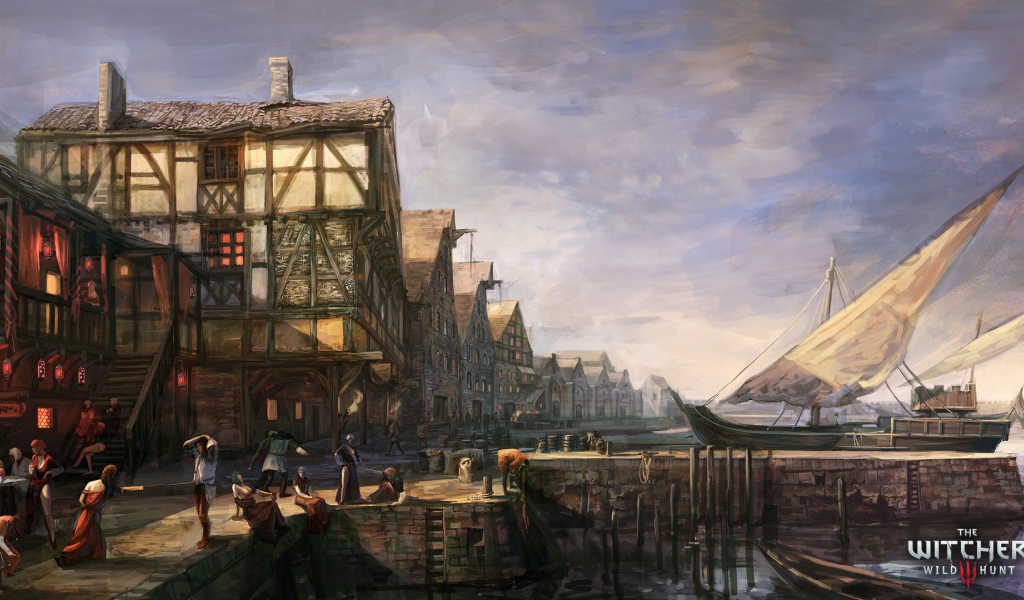 Порт в игре The Witcher 3 Wild Hunt