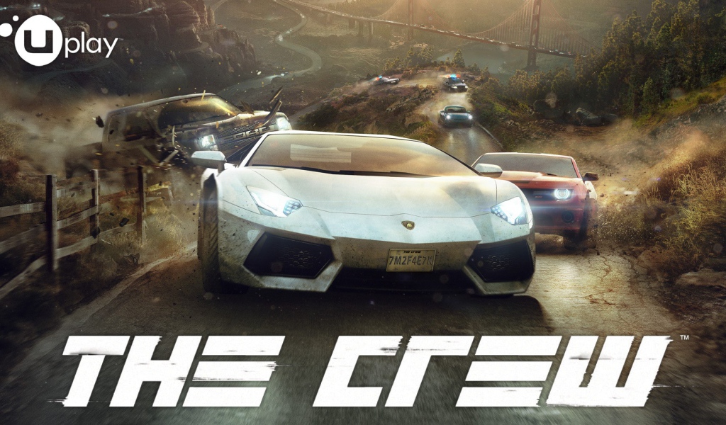 Постер видео игры The Crew