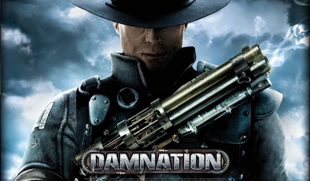 Постер видео игры Damnation