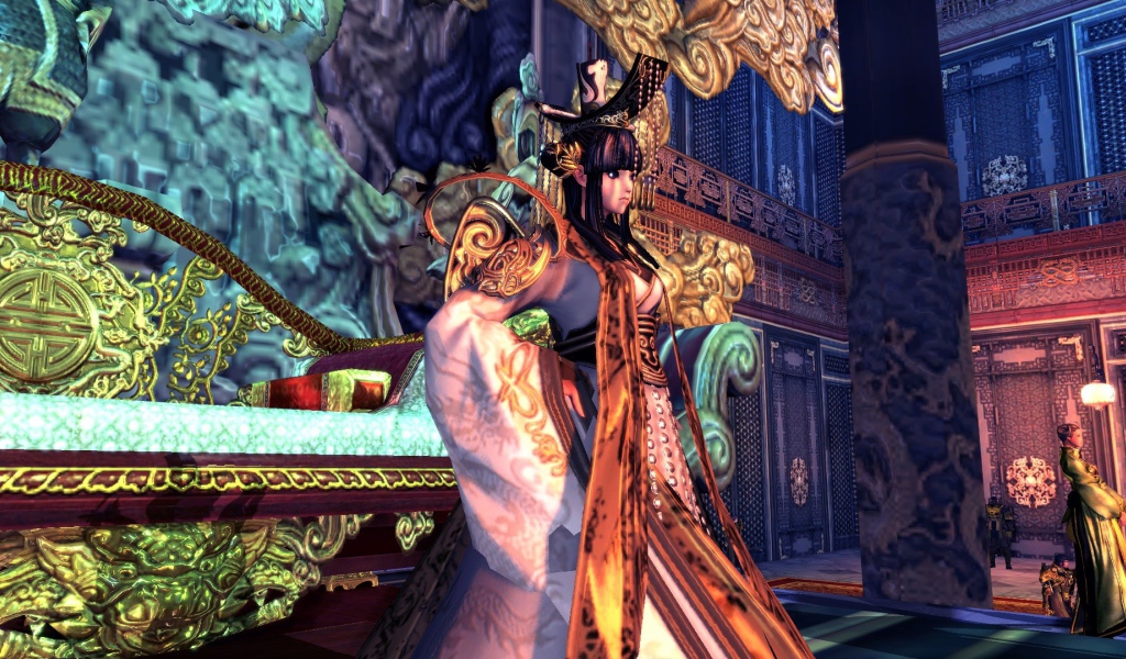 Королева у трона, игра Blade & Soul