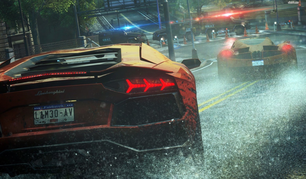 Гонки в игре Need for Speed