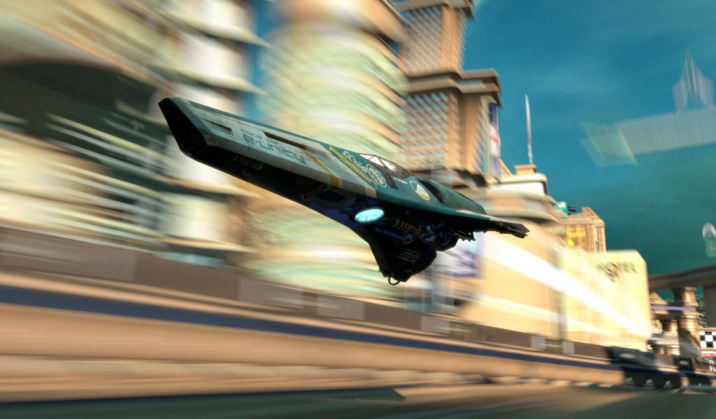 Гонки в игре Wipeout 2048