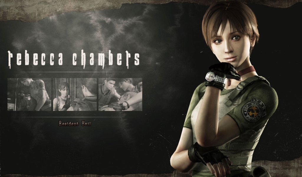 Ребекка Чемберс из игры Resident Evil HD Remaster