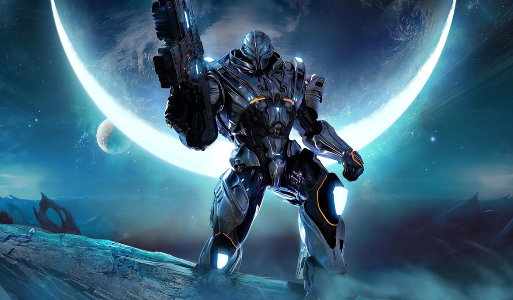 Робот из игры Section 8 Prejudice