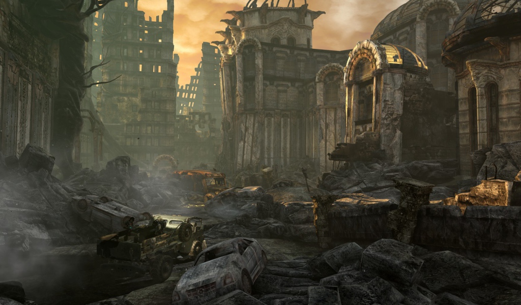 Руины в игре Gears of War 3