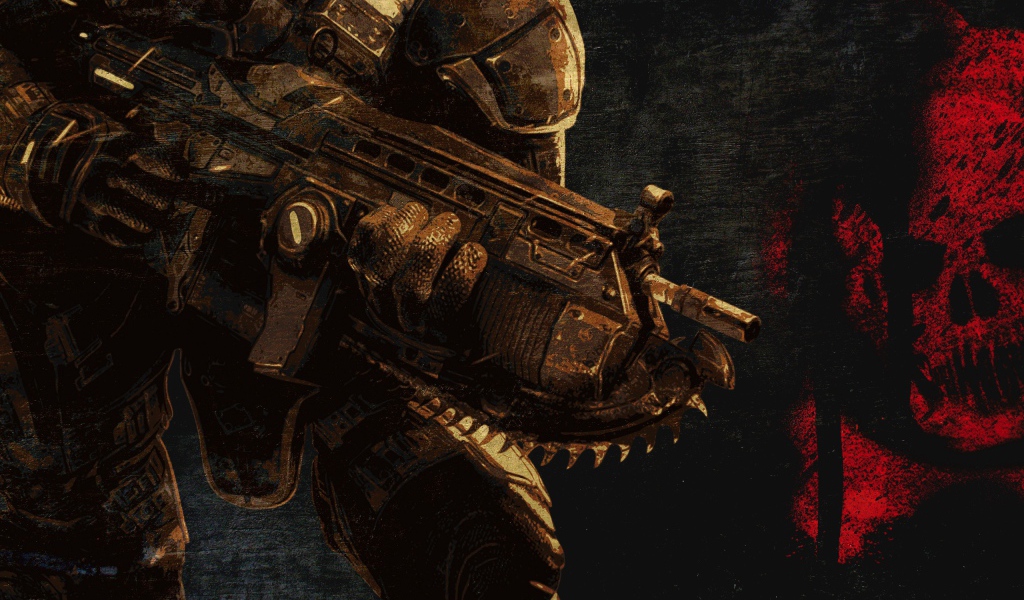 Ржавый робот, игра Gears of War