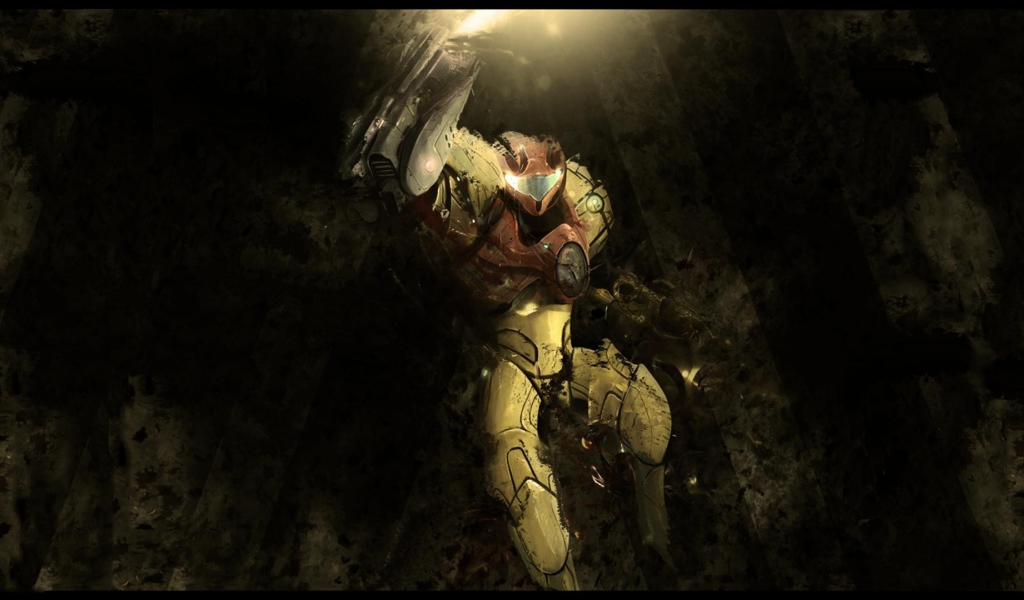 Самус Аран в игре Metroid