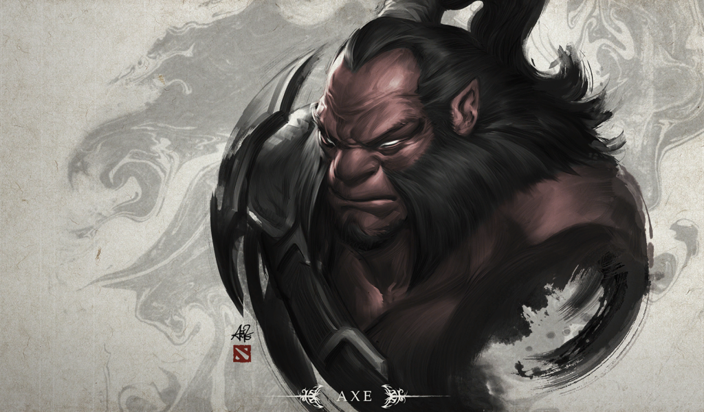 Лохматый Акс в игре Dota 2