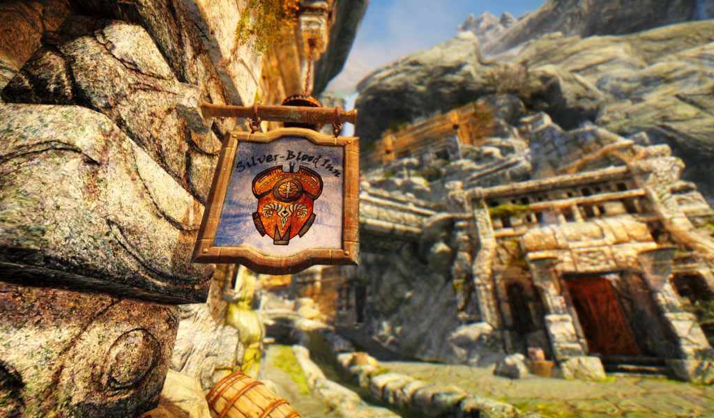 Вывеска магазина в игре The Elder Scrolls V Skyrim