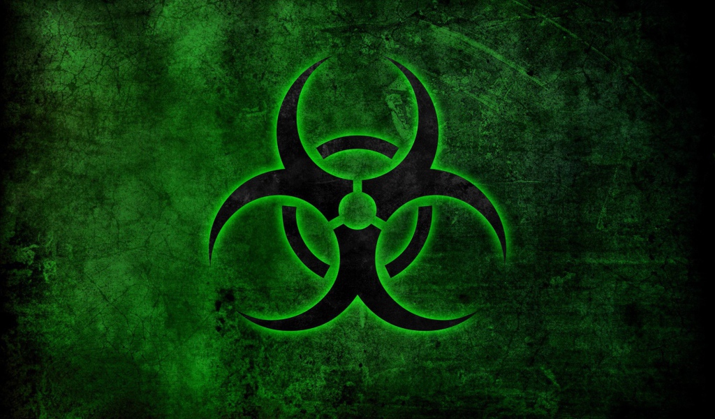 Знак био опасности в игре Plague