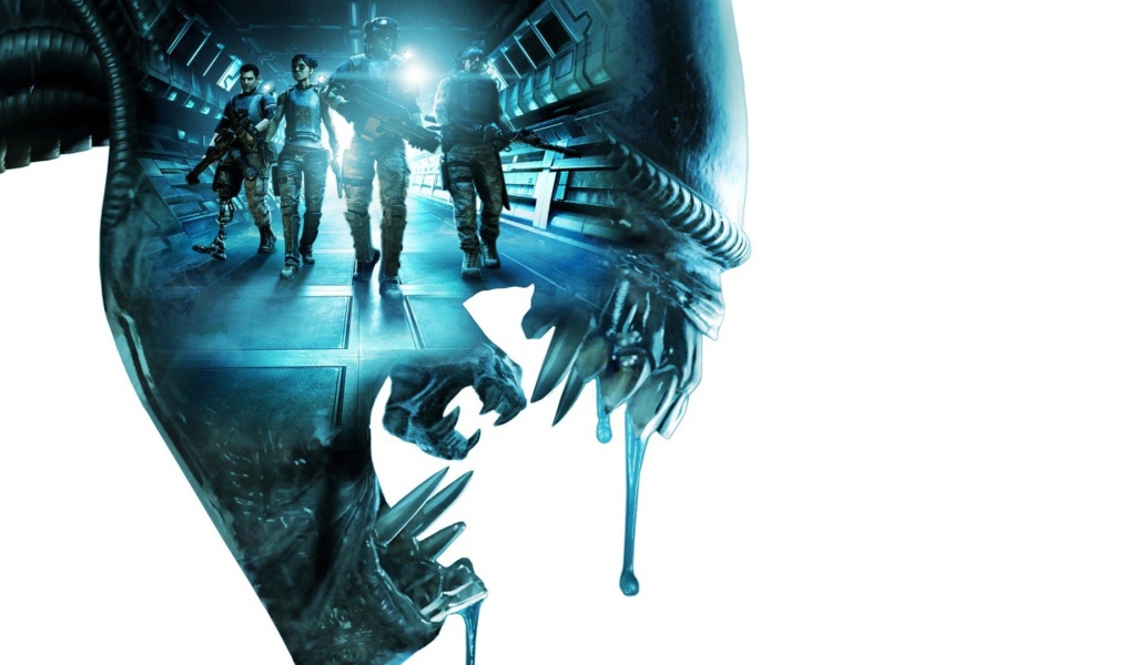 Силуэт игры Alien Isolation