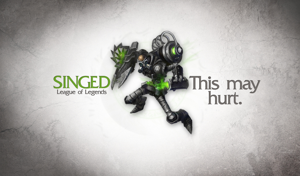 Персонаж Сингед из игры Лига легенд
