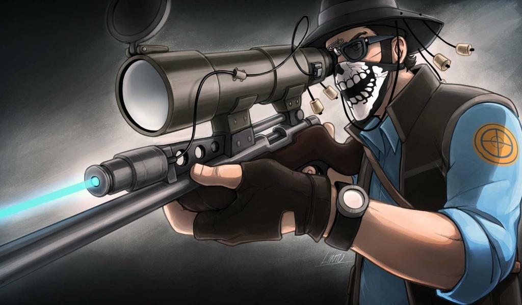 Снайпер из игры Team Fortress 2