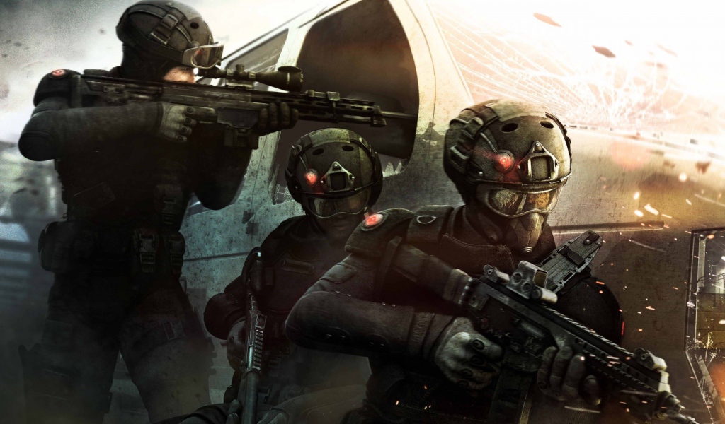 Солдаты в игре Rainbow Six