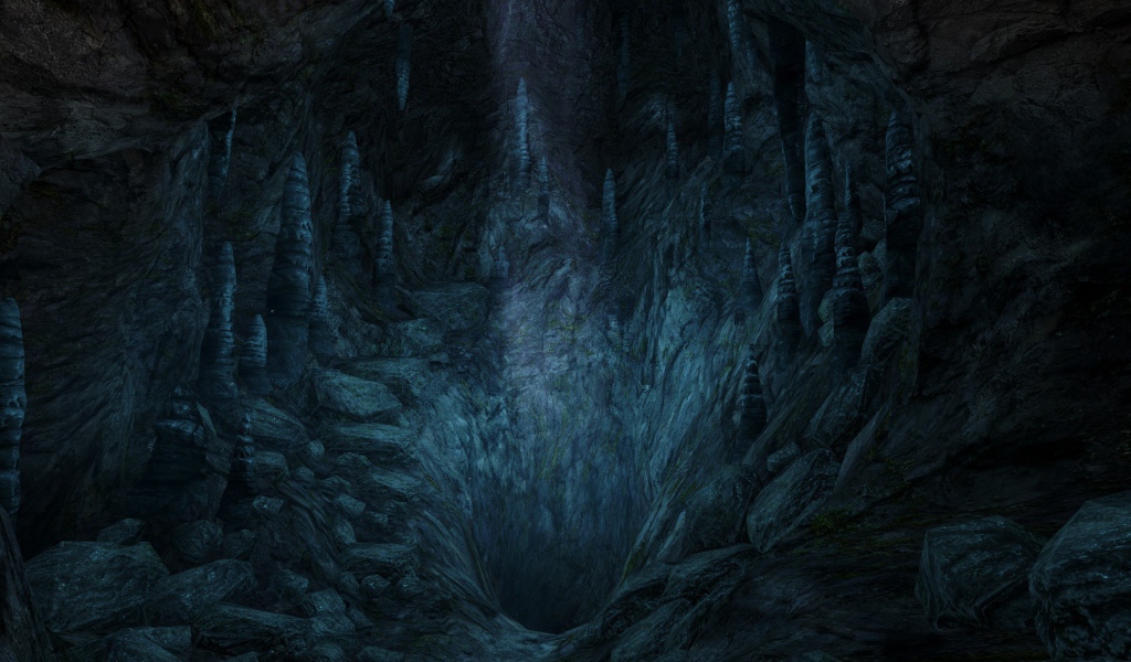 Каменная пещера в игре Dear Esther