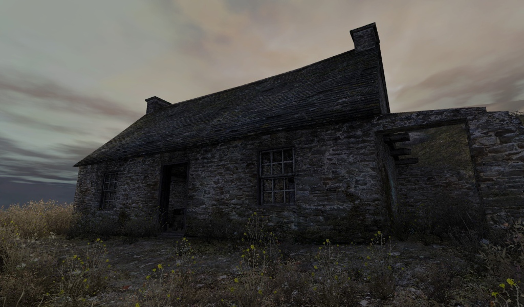 Каменный дом в игре Dear Esther