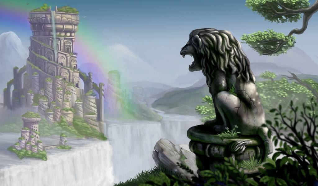 Каменный лев, игра Bejeweled 3