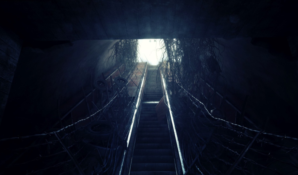 Выход на поверхность в игре Metro 2033