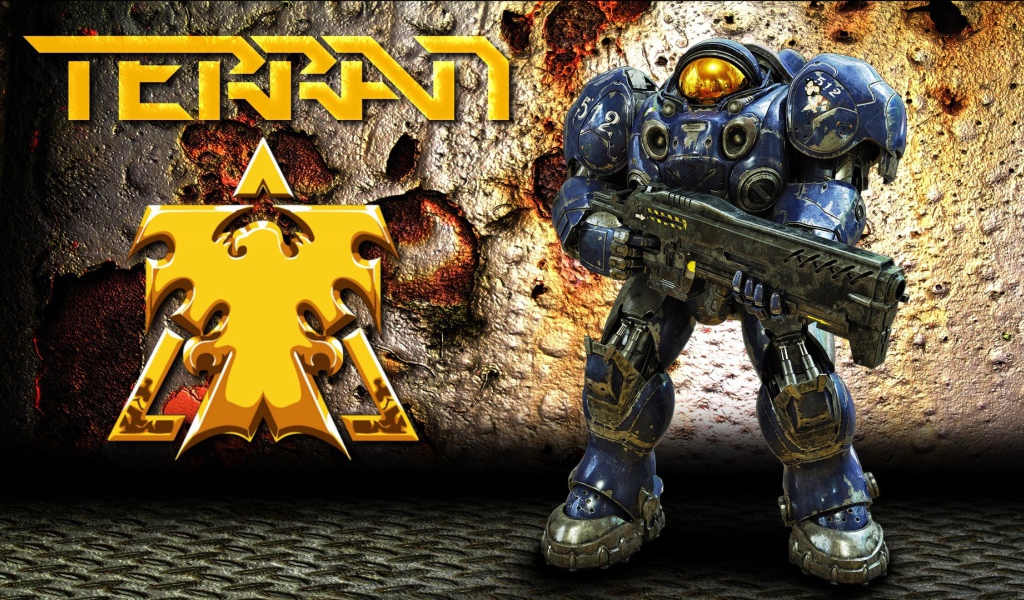 Терраны из игры Starcraft II