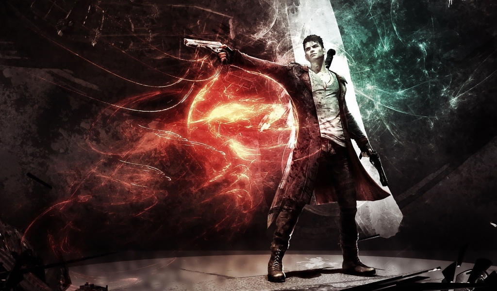 Грозный герой игры Devil May Cry