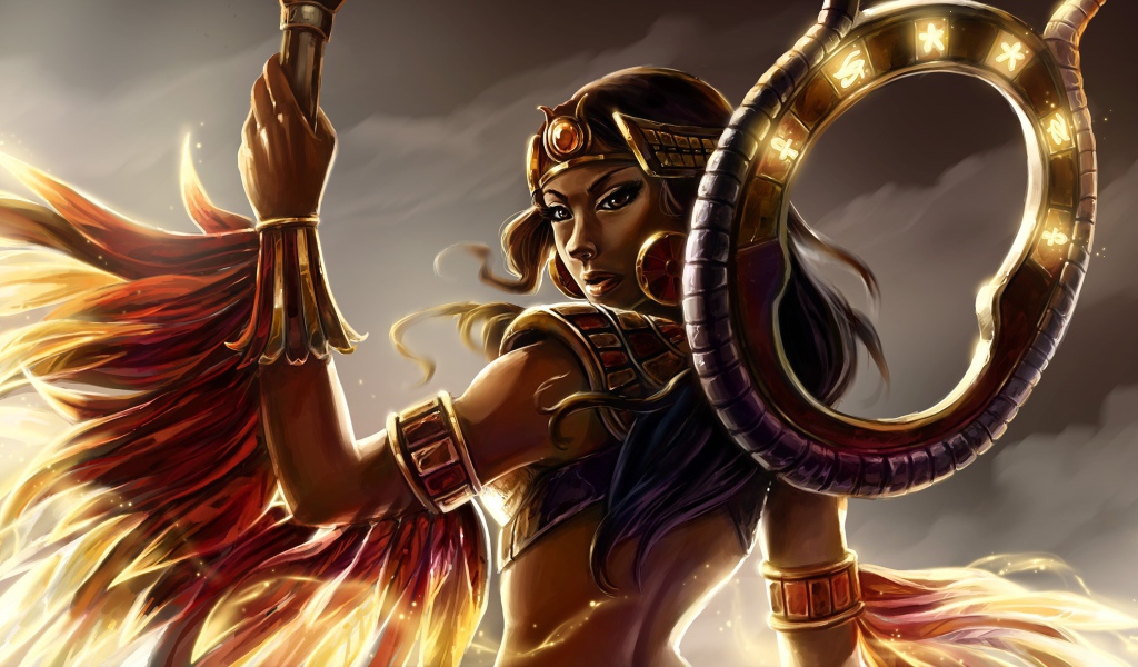 Богиня Изида, игра Smite