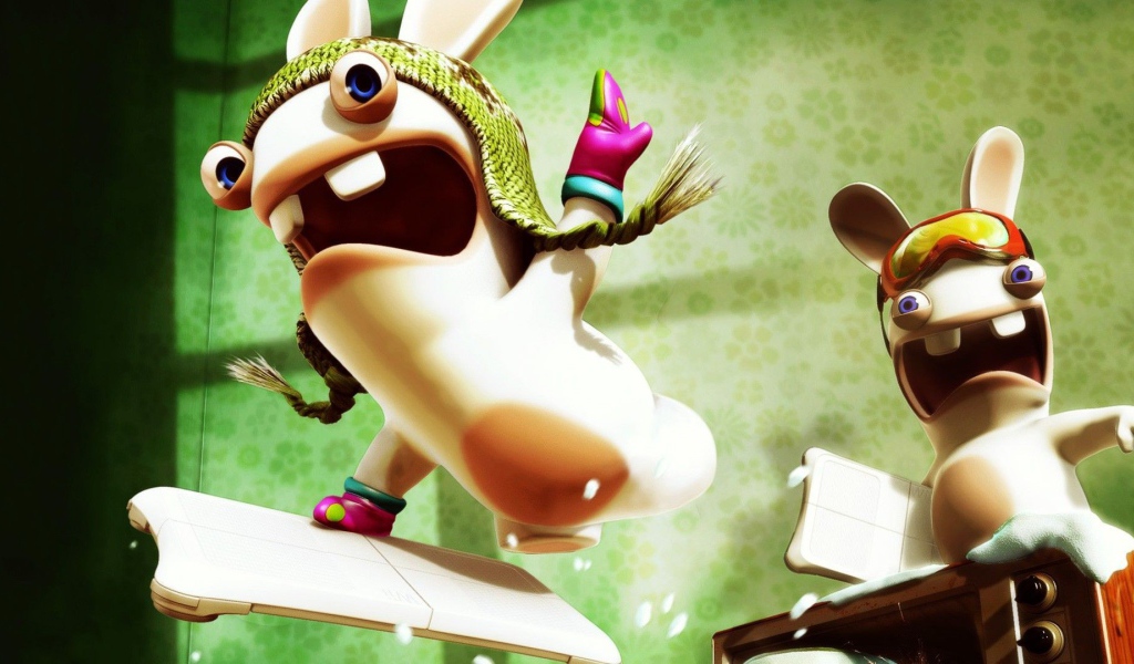 Зверьки из игры Rayman Raving Rabbids