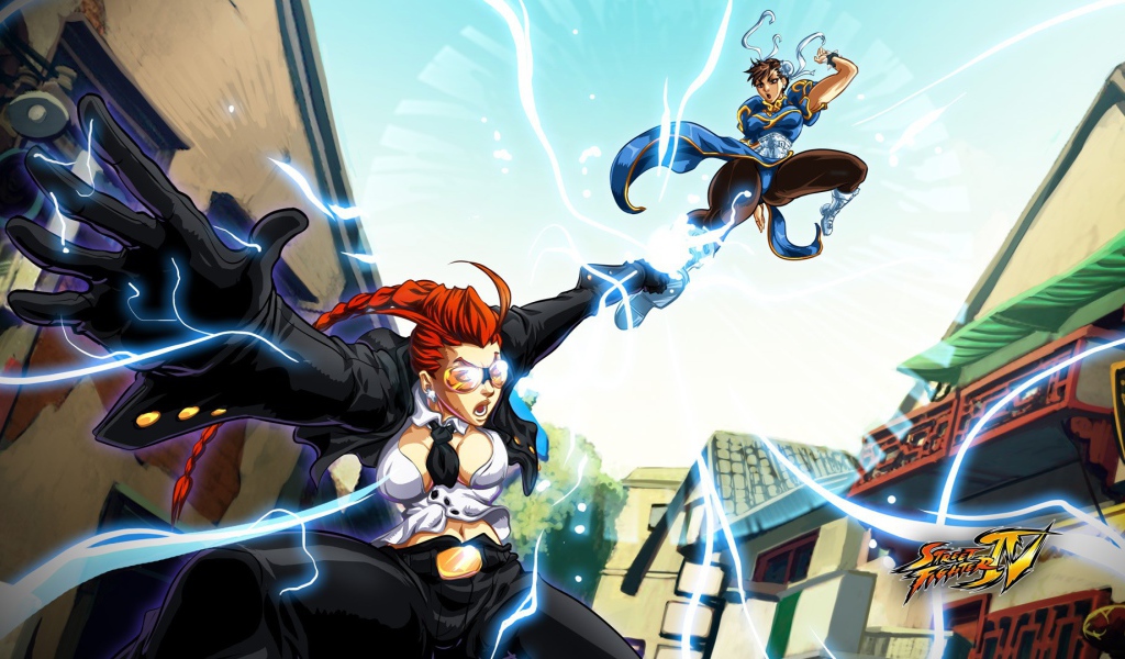 Сражение в игре Street Fighter IV