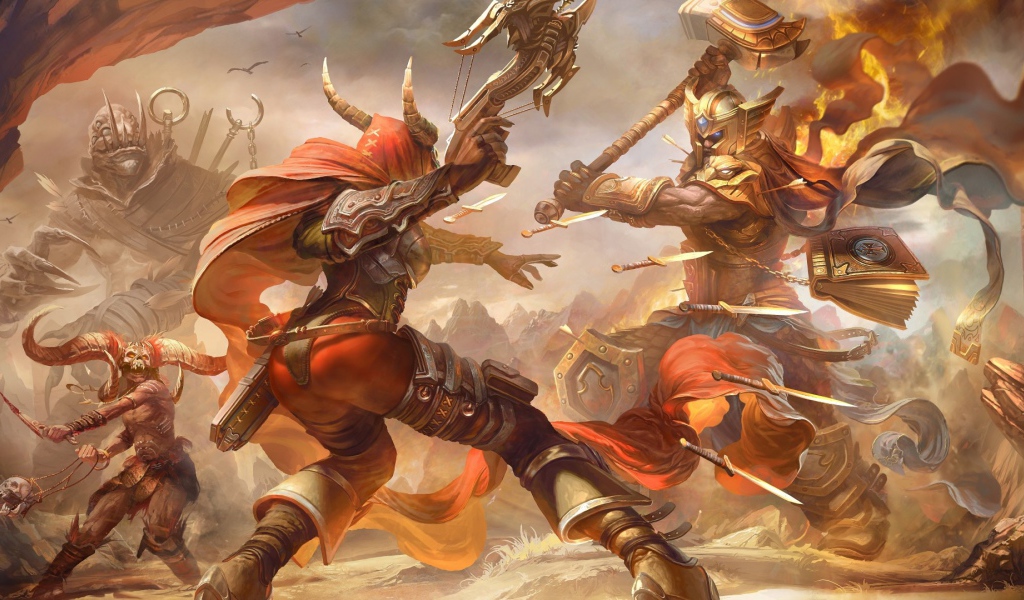 Сражение в игре Uther the Lightbringer