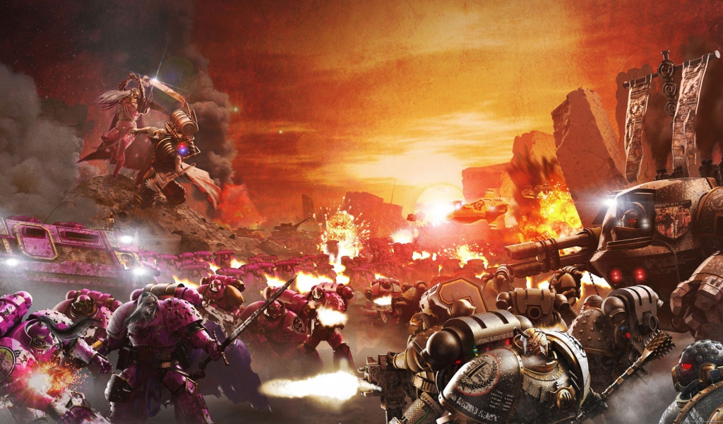 Битва в игре Warhammer 40000