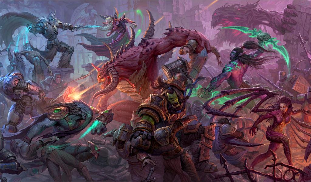 Сражение в игре World of Warcraft