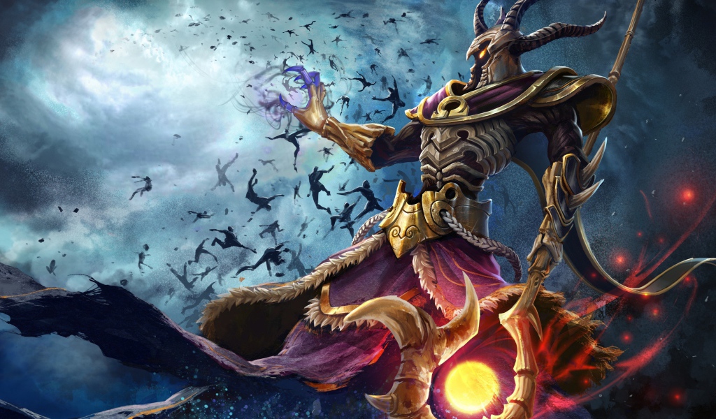 Злобный Хадес в игре Smite