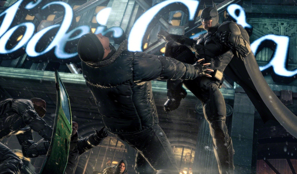 Драка в игре Batman Arkham Asylum