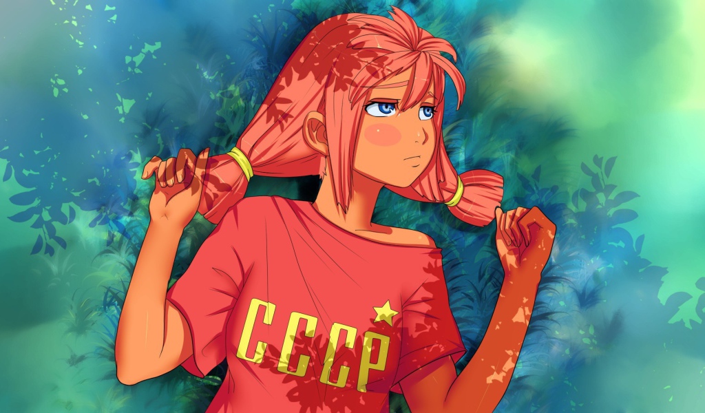 Девушка из игры Бесконечное лето