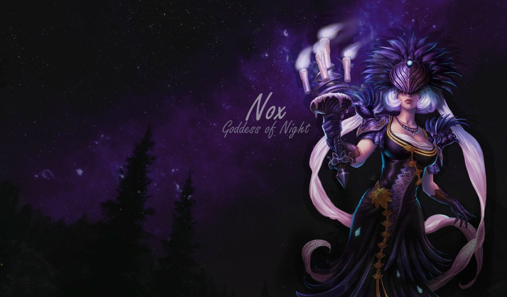 Девушка Нокс из игры Smite