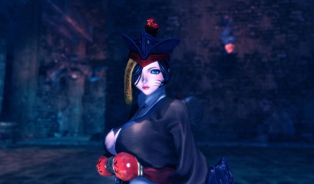 Девушка из ролевой игры Blade & Soul