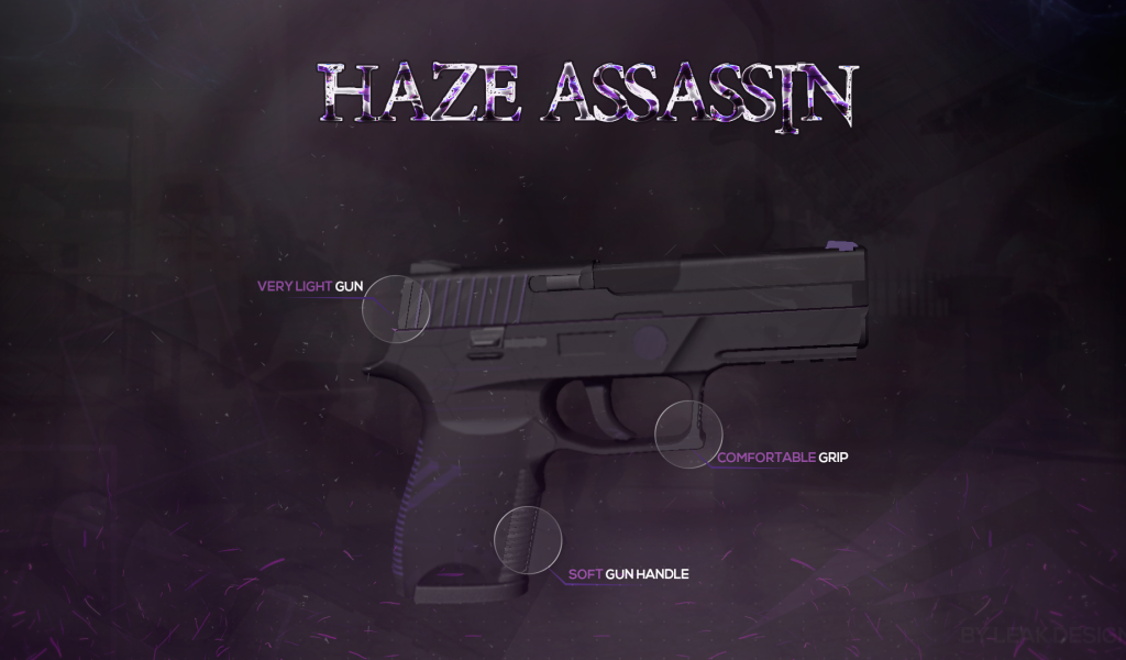 Пистолет из игры Counter-Strike Global Offensive