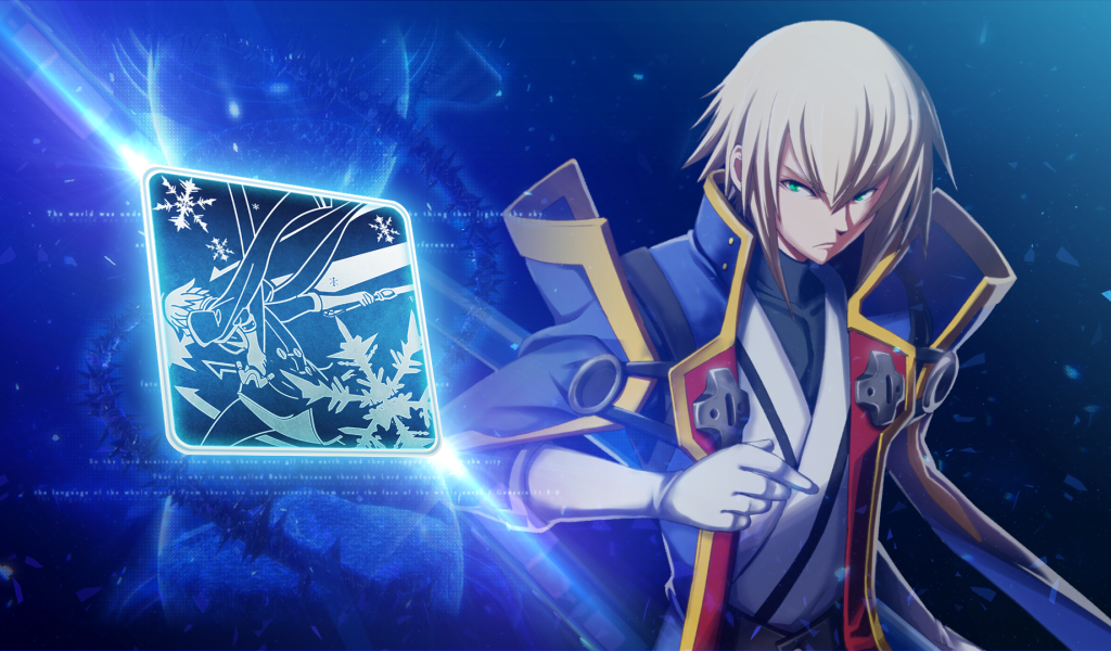 Парень из игры Blazblue
