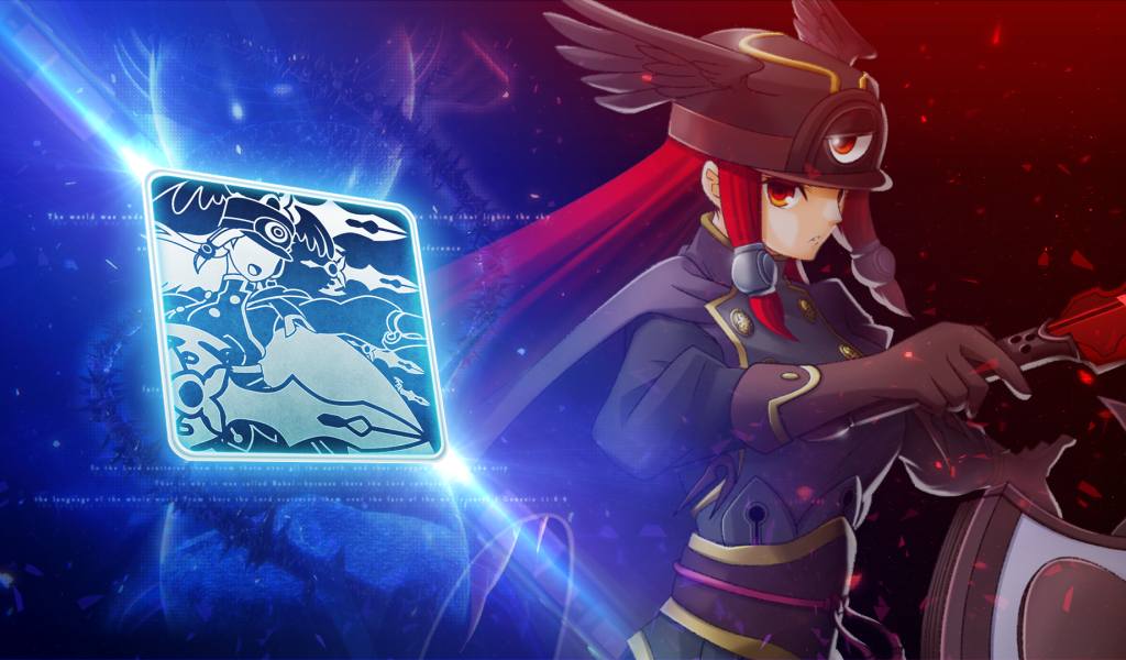 Шлем на голове Рейчел в игре Blazblue