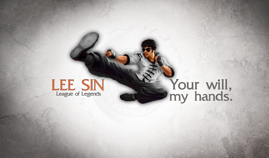 Герой игры Лига легенд Ли Син