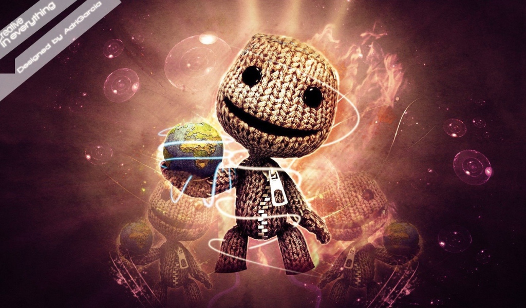 Человечек из игры Little Big Planet