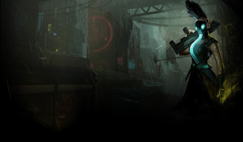 Человек в маске в игре Shadowrun Returns