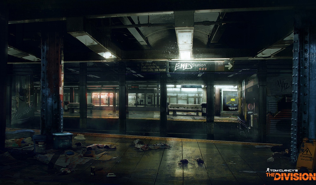 Станция метро в игре Tom Clancy's The Division