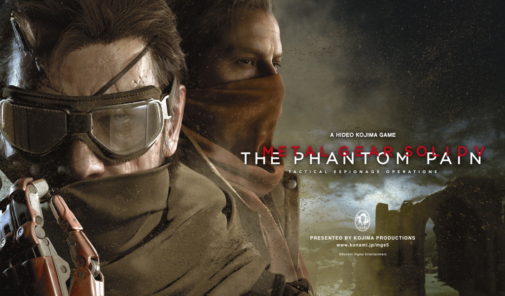 Постер компьютерной игры  The Phantom Pain