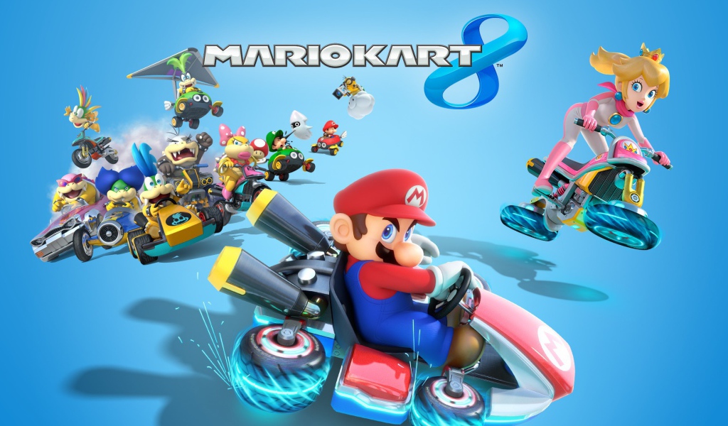 Постер игры Mario Kart 8