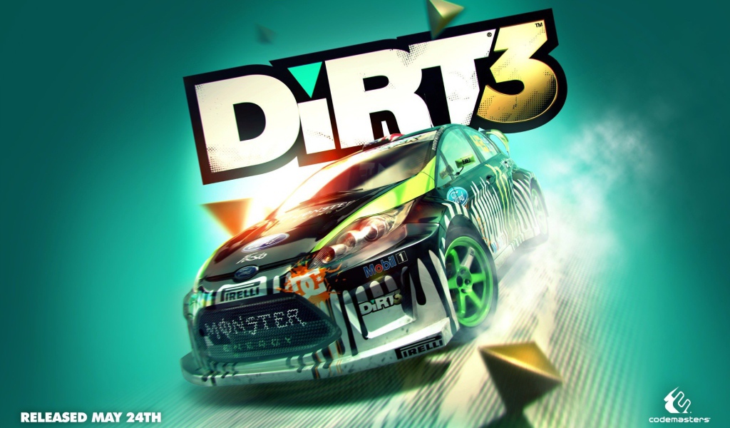 Постер новой игры DiRT 3