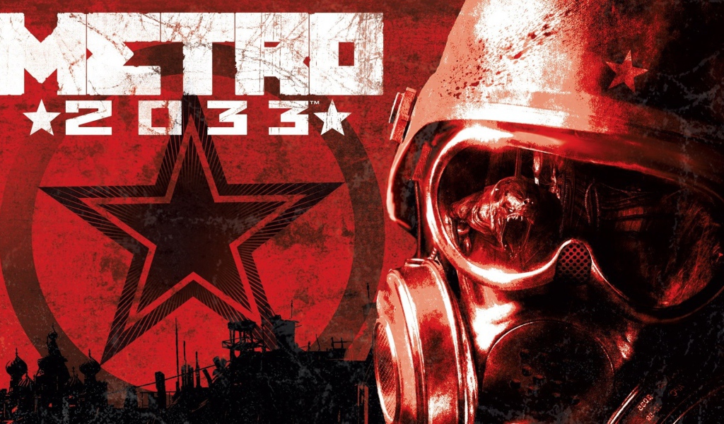 Постер популярной игры Metro 2033