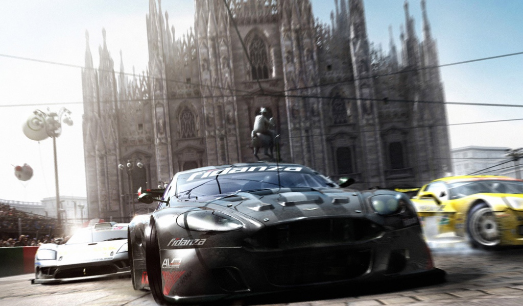 Гонка в игре Race Driver GRID