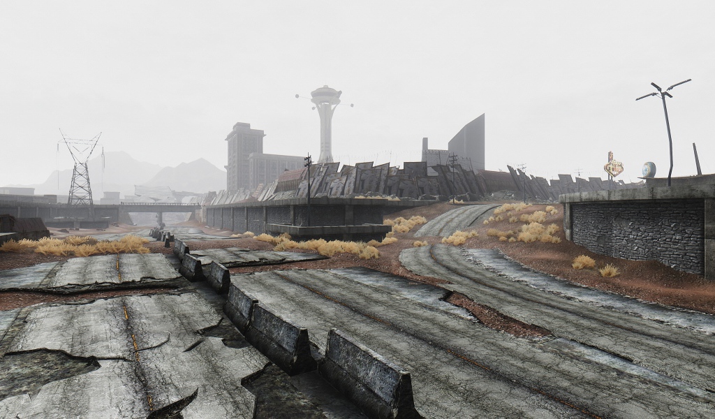 Руины Лас-Вегаса, игра Fallout