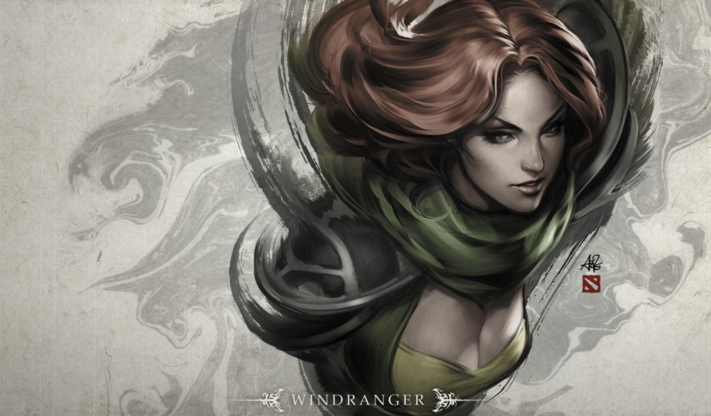 Уиндрангер из игры Dota 2